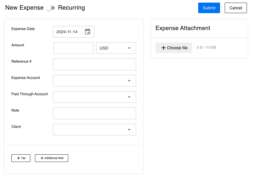 Log Expenses in Seconds, Anywhere: Snap & Go